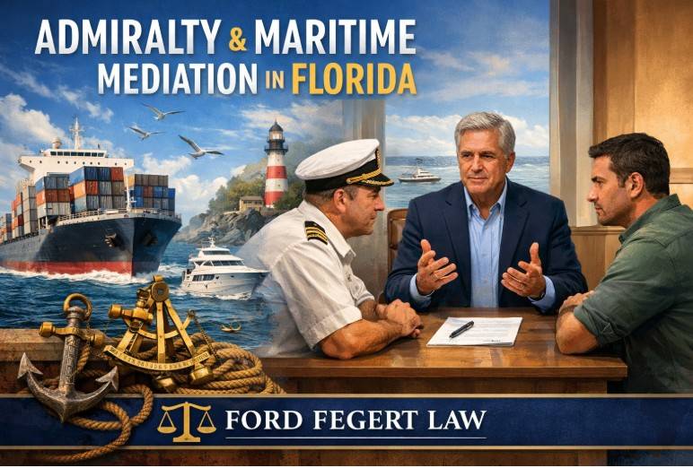 Admiralty and Maritime Mediation in Florida-Ford Fegert Law 