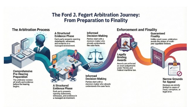 What to Expect During Arbitration with Ford J. Fegert