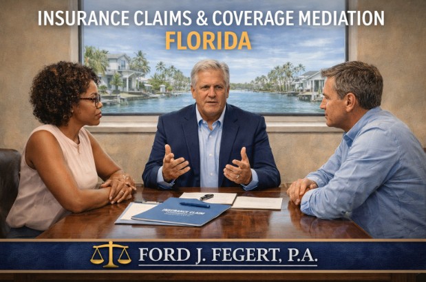 Insurance Claims and Coverage Mediation, Florida— Ford J. Fegert, P.A. 