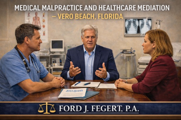 Medical Malpractice and Healthcare Mediation Vero Beach, Florida — Ford J. Fegert, P.A. | 
